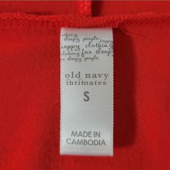 Old Navy Intimates Women's Red Orange Hooded Waterfall Long Sleeve Cardigan - Picture 2 of 11